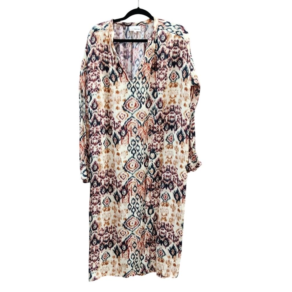 V.D.E. Vinster Idli Dress Cream Multi Size M - Picture 2 of 5
